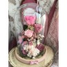 Cúpula rosas preservadas CARLA