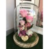 Cúpula rosas preservadas CARLA