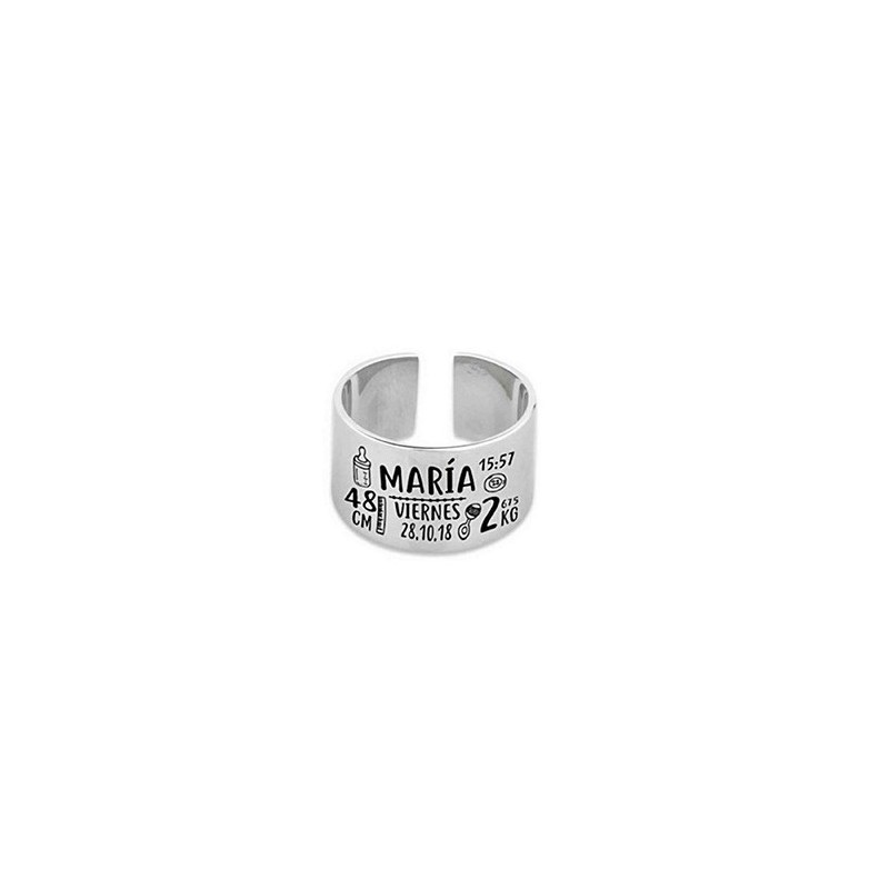 anillo ajustable (cruzado)