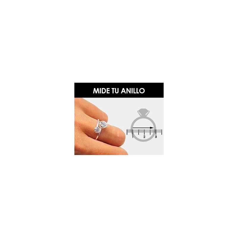 anillo ajustable (cruzado)
