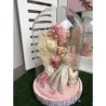 cúpula bautizo bebe 25cm