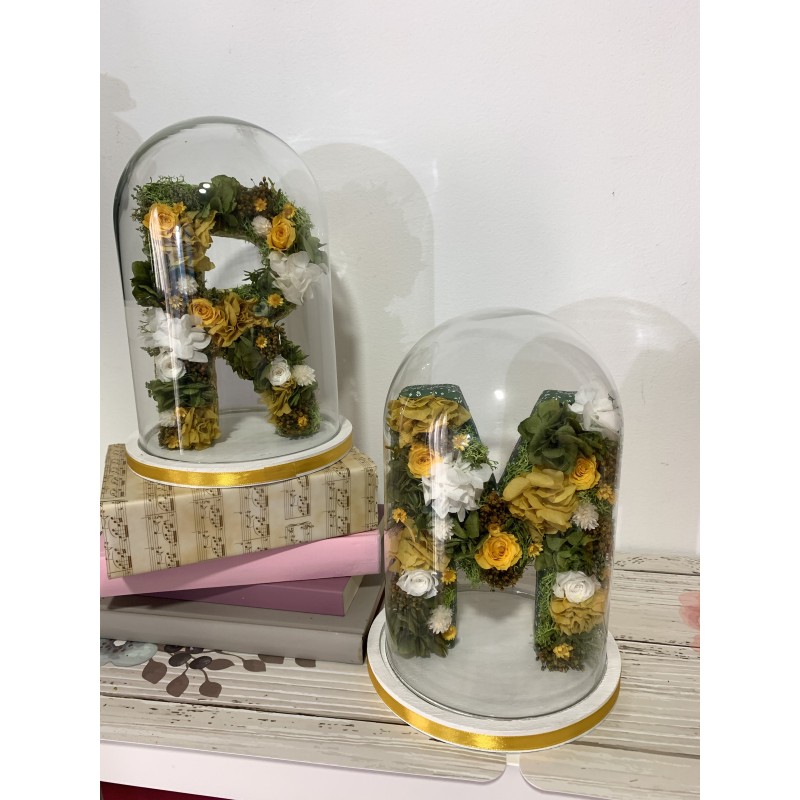 cupulas letra floral