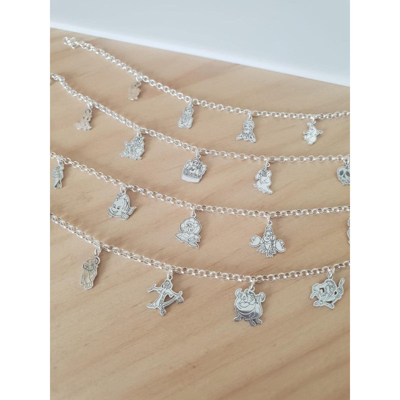 pulsera "colgantes" princesas