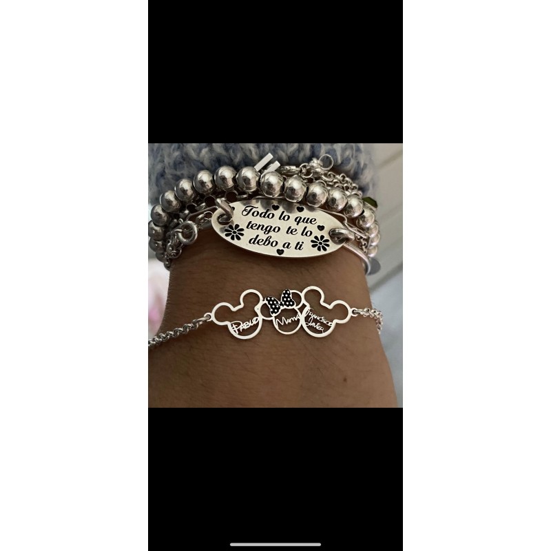 Pulsera siluetas
