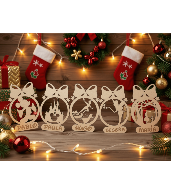 bola "LAZO PERSONALIZADA NOMBRE" | NAVIDAD