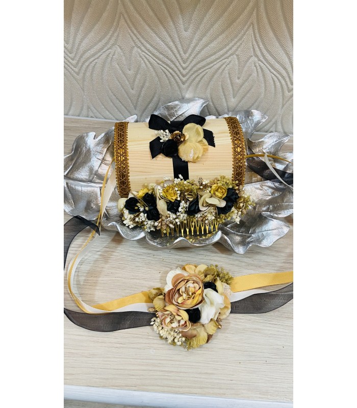 pulsera flores | Tocados florales