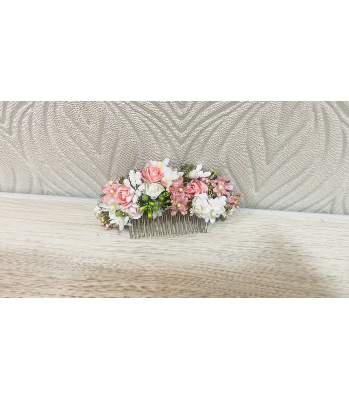 peineta flores | Tocados florales