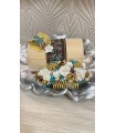 peineta flores + caja | Tocados florales