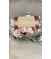 peineta flores + caja | Tocados florales