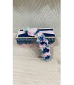 peineta flores + caja | Tocados florales