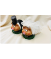 Pareja huchas cerditos | Detalles invitados