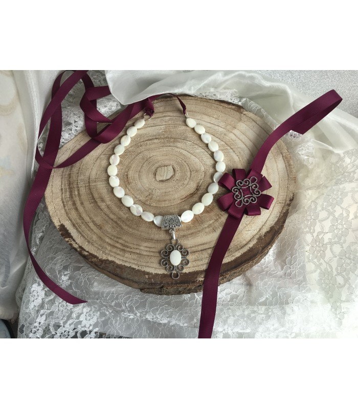 conjunto Collar nácar | Fallas