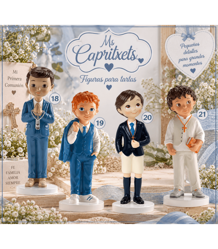 Cúpula niño comunión y flores customizado | Cupulas