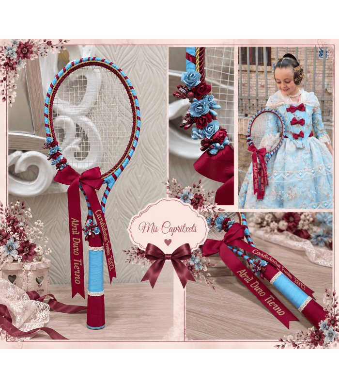Raqueta personalizada fallera | Inicio