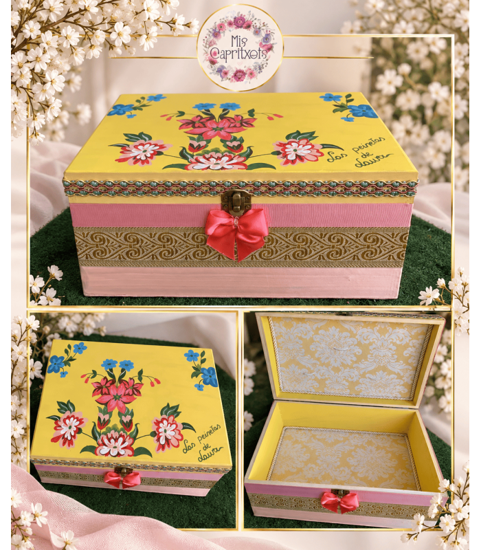 Caja fallera multi uso solo PINTADA | Inicio
