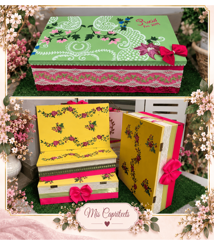 Caja fallera multi uso solo PINTADA | Inicio