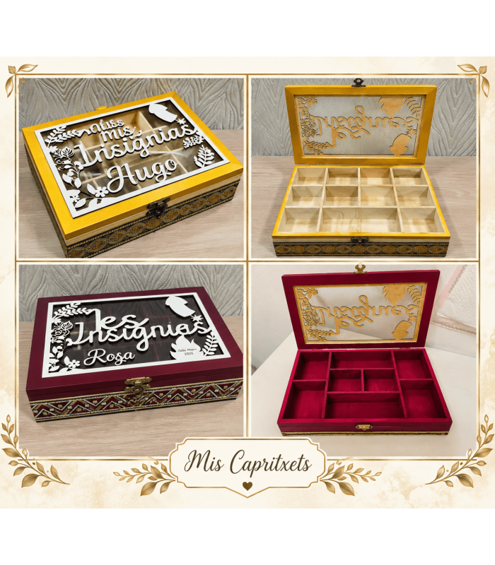 Caja insignias | Inicio