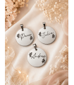 Medalla ramo novia personalizada | complementos boda