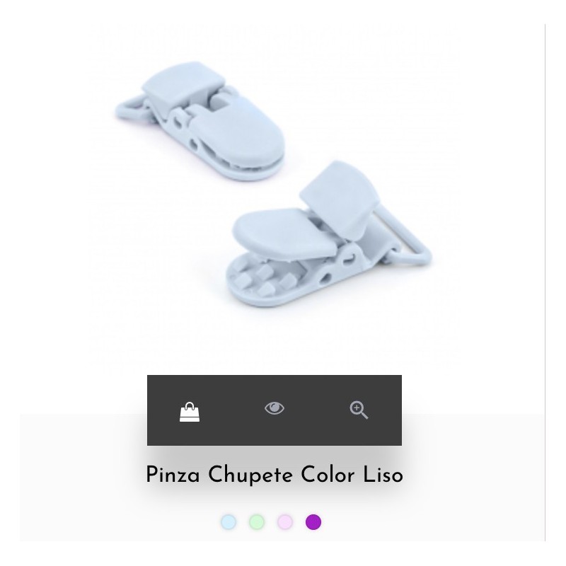 Chupetero silicona personalizado