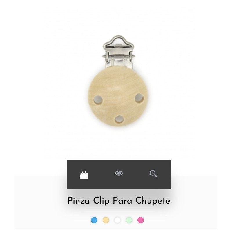 Chupetero silicona personalizado
