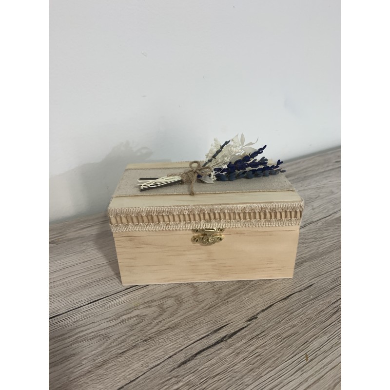 caja arras/alianzas "lavanda"